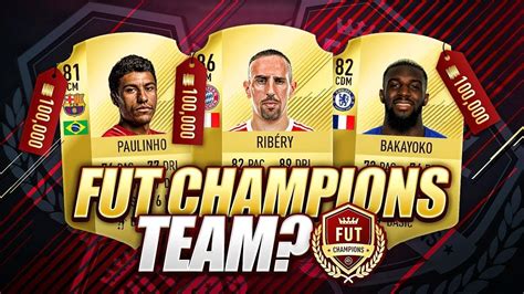 Best Fut Champions Team Youtube