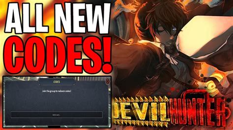 Devil Hunter Codes - *NEW* ALL CODES IN DEVIL HUNTER ROBLOX (REDEEM THESE CODES NOW!) - YouTube