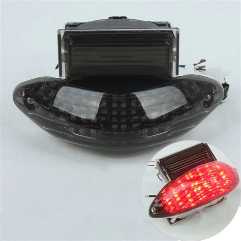 X Rear Tail Light Brake Turn Signals Integrated Led Light For Suzuki