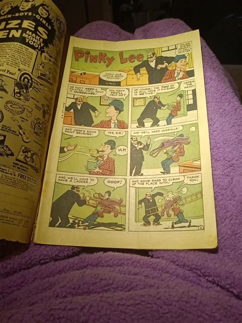 The Adventures of Pinky Lee #4 1955 Silver Age TV Set cover Atlas