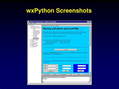 Ppt Gui Development With R Wxpython And Boaconstructor Powerpoint