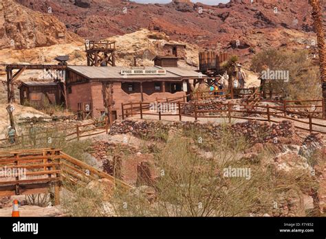 Ghost Town In The Nevada Desert Historical Abandoned Mining Town Now