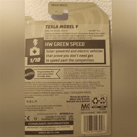 Hot Wheels Toys Hard To Find 223 Model Y Tesla Hot Wheels Poshmark