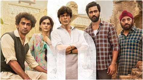 Dunki New Poster Shah Rukh Khan Taapsee Pannu And Vicky Kaushal Look