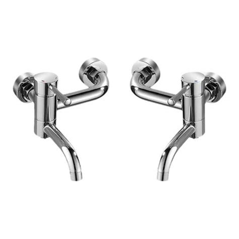 Copper Triple Bathtub Faucet Set Hot And Cold Mixing Valve For Bathroom Shower