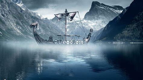 Viking Ship Wallpapers - Top Free Viking Ship Backgrounds - WallpaperAccess