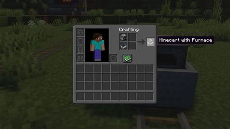 How To Use Minecart With Furnace To Speed Up Mining In Minecraft