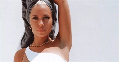 Lottie Tomlinson Puts On Flirty Display In Bikini Leaving Lewis Burton Swooning Mirror Online