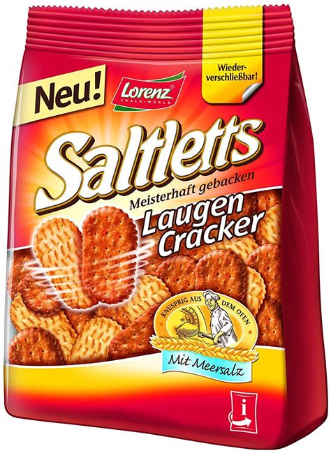 Lorenz Snack World Saltletts Laugencracker 150 g, 6er Pack (6 x 150 g ...