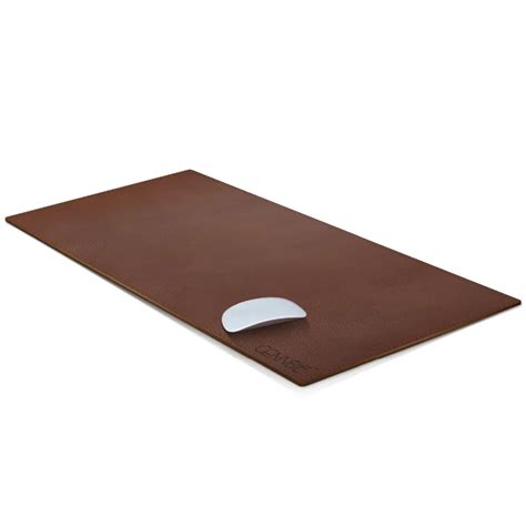 CENNBIE Desk Pad 35.5"x15.5" Large Size Synthetic Leather Mouse Pad Reversible Design Stylish ...