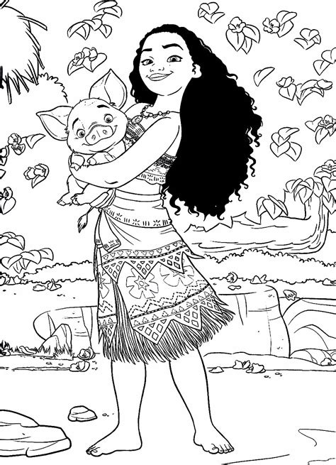 Imagem Moana Para Imprimir - Imagens de Moana para imprimir e colorir - Dicas Práticas