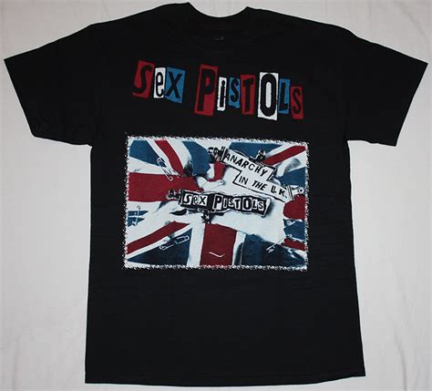 SEX PISTOLS ANARCHY IN THE UK NEW BLACK T SHIRT