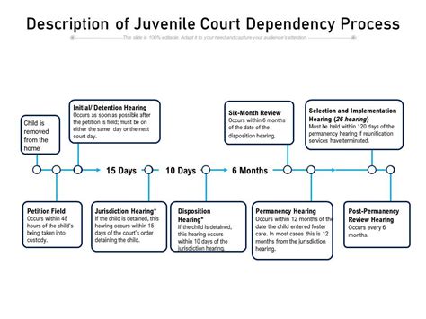 Description Of Juvenile Court Dependency Process | Presentation Graphics | Presentation ...