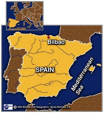 Bilbao Map and Bilbao Satellite Images