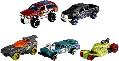 Hot Wheels Hw Zombies set Of 5 gtn42 Μινιατουρες αυτοκινητων EPI 15339