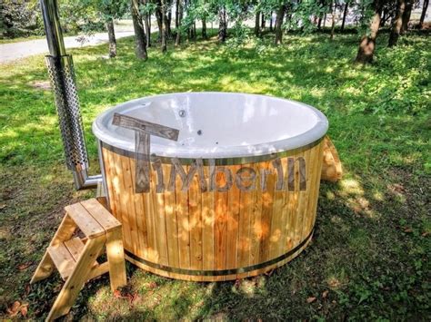 Hot Tub Pot Badefass Mit Sprudel Massaged Sen Timberin
