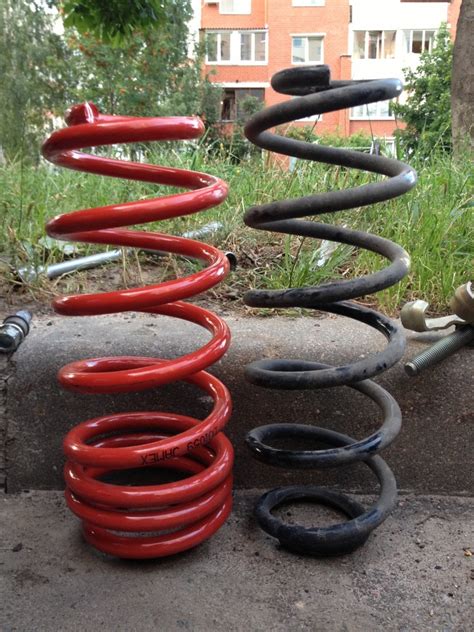 Спортивные пружины "Jamex" -35mm — SEAT Leon (Mk II), 1,4 л, 2009 года ...