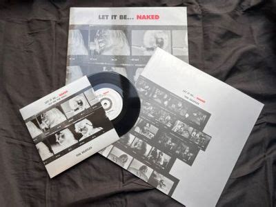 Gripsweat The Beatles Let It Be Naked UK Press Complete With Insert Book EX EX EX