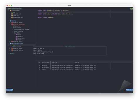 Kndndrj Nvim Dbee Neovim Plugin Developers Using Nvim Dbee