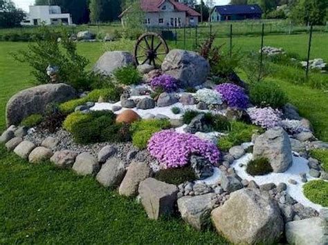 23 Front Yard Rock Garden Landscaping Ideas Garden Design