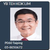 wakil rakyat pdt taiping  tanah perak