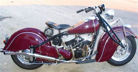 1941 Indian Chief Classic Motorcycle Pictures