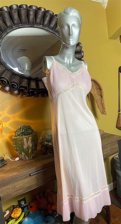 Vintage Pink Lingerie Slip Gem