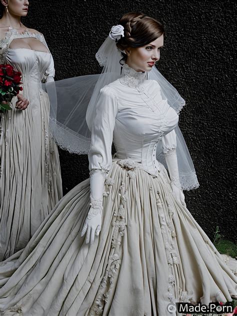 Porn Image Of Perfect Boobs Close Up Big Tits Woman Long Sleeves Wedding Gigantic Boobs Created