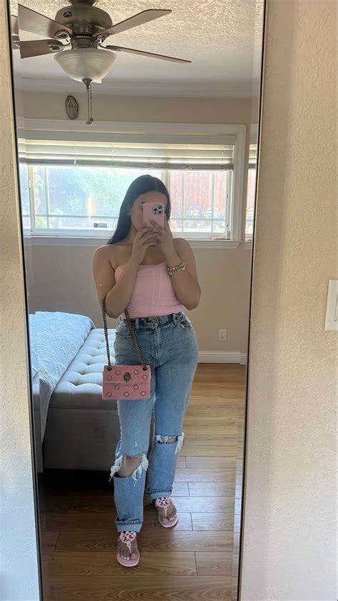 Pink Ootd Latina Fashion Outfits Cute Everyday Outfits Cute Simple Outfits