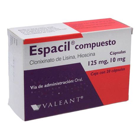 Espacil Compuesto Mg Mg Caja Con C Psulas