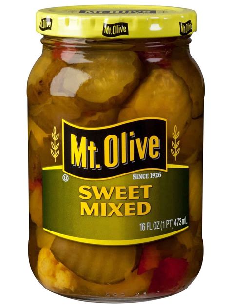 Sweet Mixed Pickles Perfect As A Party Appetizer Or Snack