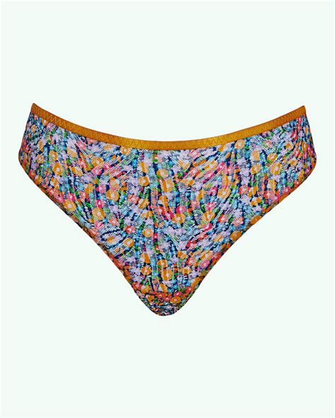 Lace Daze Brazilian Floral Print TKD Lingerie