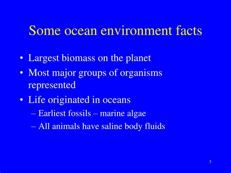 Ppt Topic 20 Ocean Environments Powerpoint Presentation Free