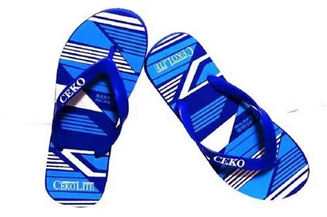 Mens Printed Regular Flip Flop Slipper At Rs Pair Mens Printed