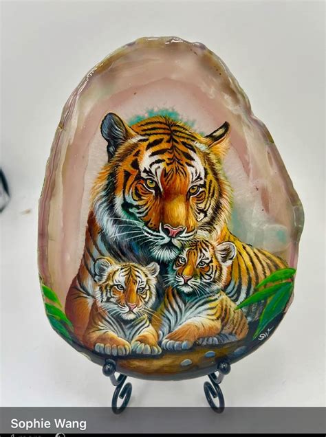 Pin De Mireille Kelley En Painted Rock Cat En