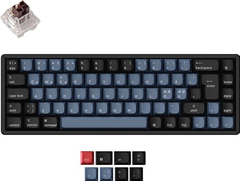 Keychron K Pro Qmk Via Rgb Aluminium Hot Swap Mekaaninen N Pp Imist K Pro Brown