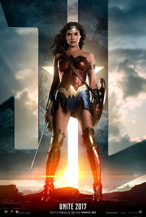 The Wonder Woman Promo Spot And Poster For JUSTICE LEAGUE Tease The