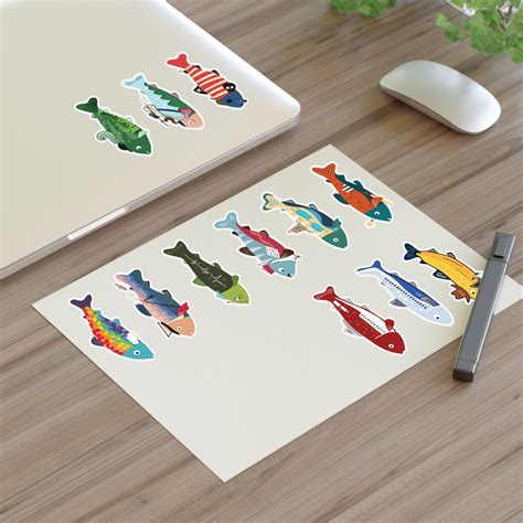 Survive the Sound Fish Sticker Sheet - Collection 1 – LLTK Store
