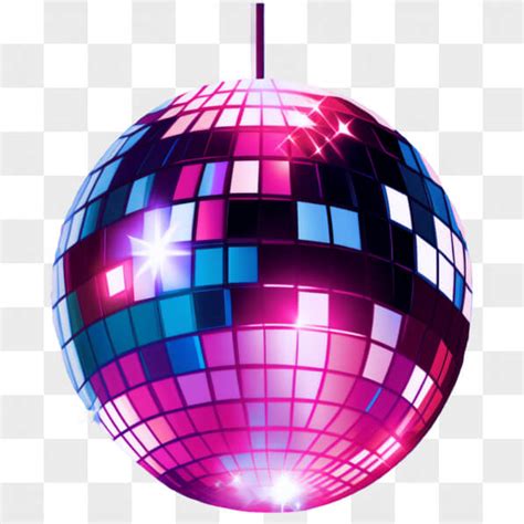 Download Colorful Disco Ball Image Png Online Creative Fabrica