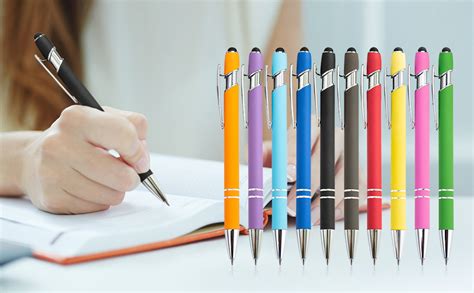 Amazon Vebermo Personalized Pens With Stylus Custom Engraved