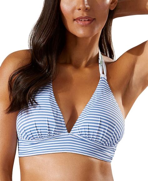 Tommy Bahama Palm Modern Reversible Halter Bikini Top And Reviews Swimsuits And Cover Ups Women