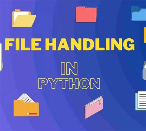 File Handling In Python And Operations Performed On File Handling