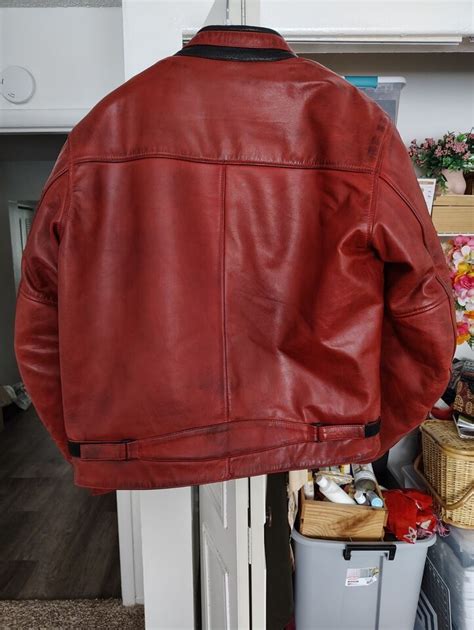 Helstons Ace Rag Jacket Th Anniversary Red Ebay