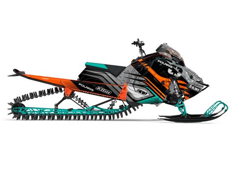 Polaris Snowmobile Granito Serie Graphic Kit Kutvek