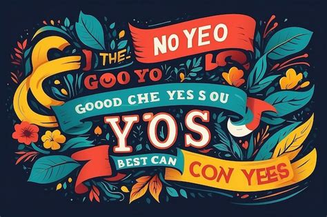 Premium Photo Learn To Say No To The Good So You Can Say Yes To The