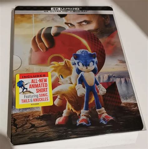 Sonic The Hedgehog K Uhd Blu Ray Steelbook Picclick Uk