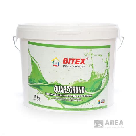 Грунтовка акриловая bitex quarzgrund 15 кг - купить в Сочи по выгодной цене