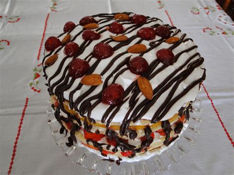 Bolo Da Pri Naked Cake De Frutas E Chocolate