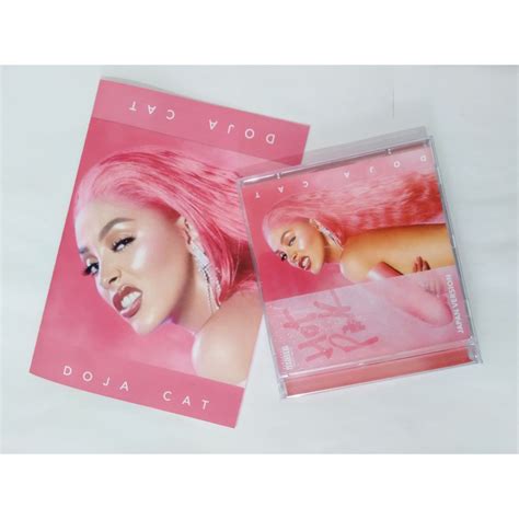 Cd Doja Cat Hot Pink Deluxe Japan Fan Edition Poster Shopee Brasil