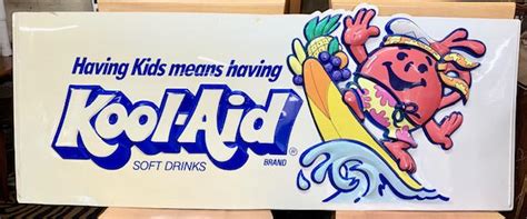 Vintage Kool Aid Sign Mar 24 2021 Berners Auction In Fl